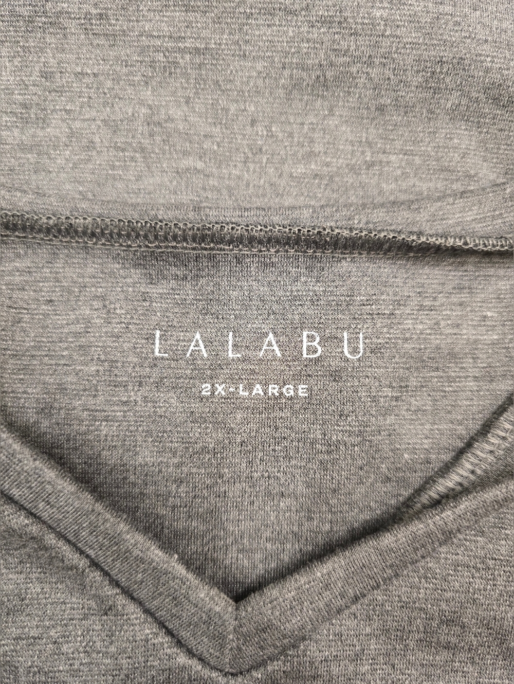 Lalabu Dad Shirt 2XL Heather Gray NWT - Picture 12 of 12